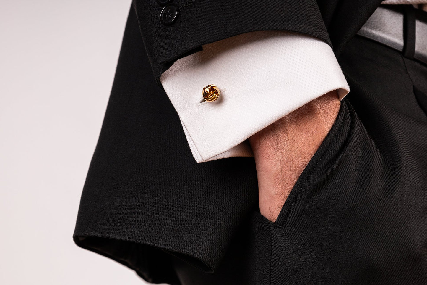 Amore Cufflinks - Louis Faglin Paris Rose gold