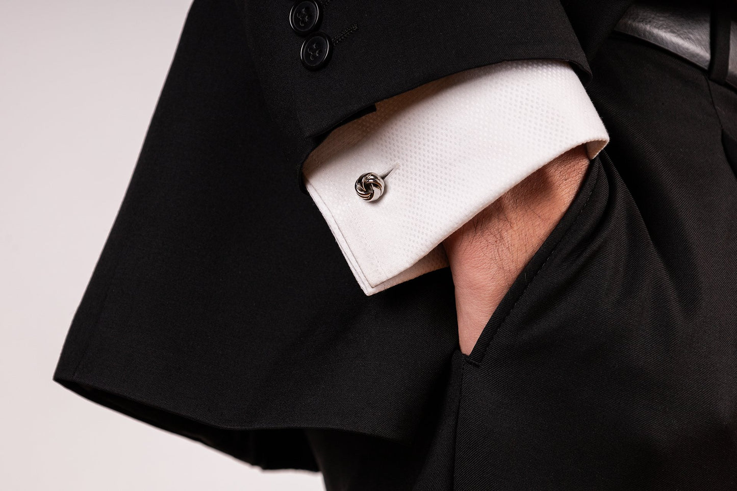 Amore Cufflinks - Louis Faglin Paris Rose gold