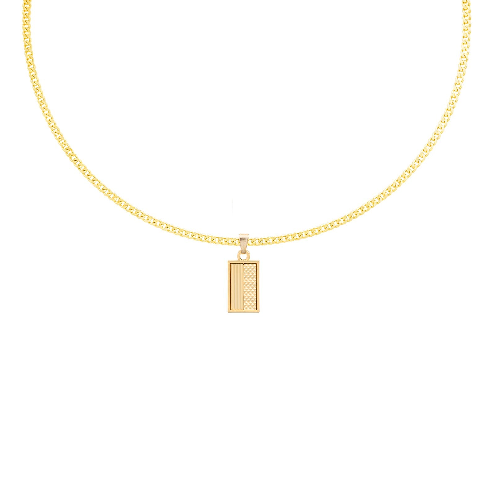 Aria Necklace + Pendant - Louis Faglin Paris Gold 55 Small (25 x 15mm)