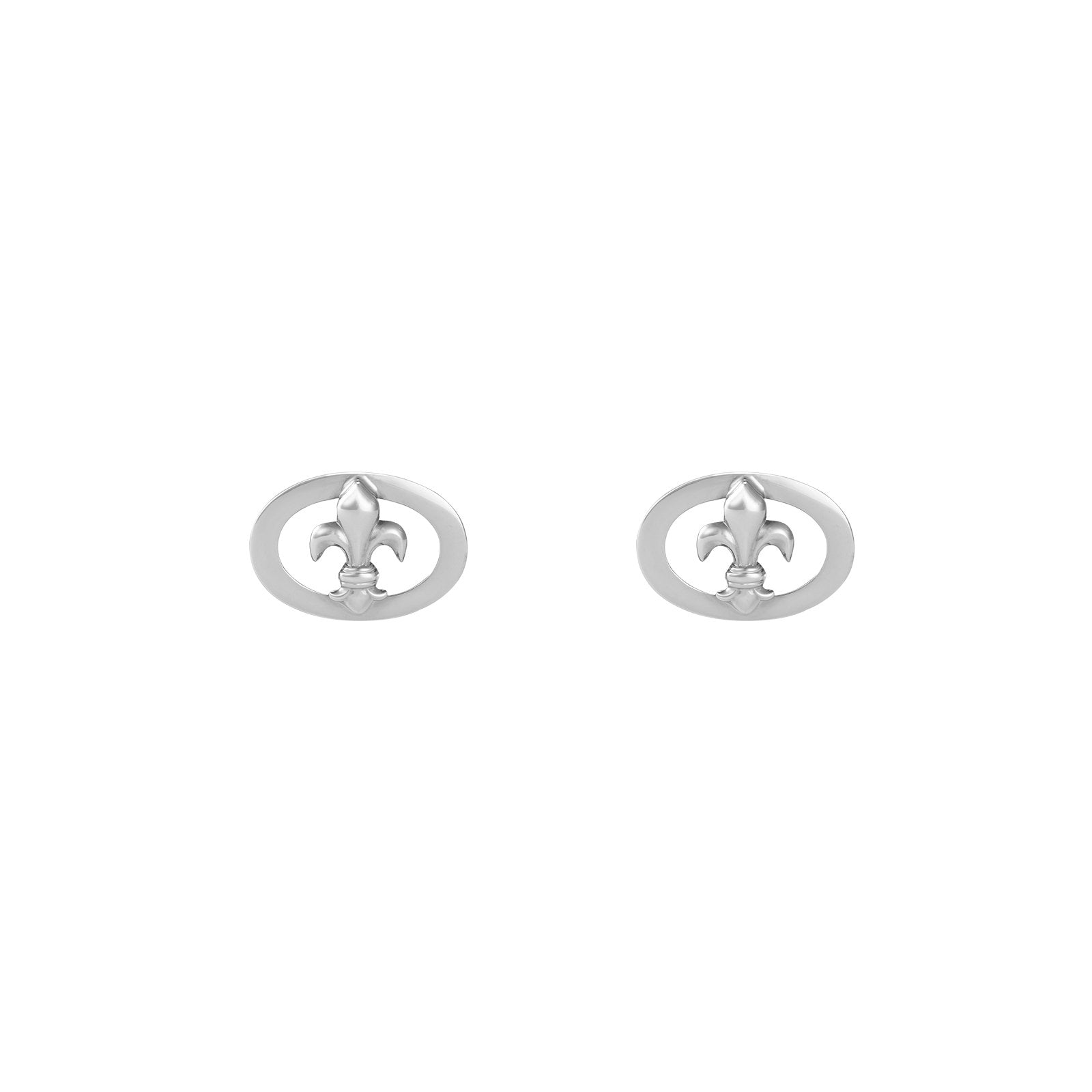 Chevalier Cufflinks - Louis Faglin Paris Silver