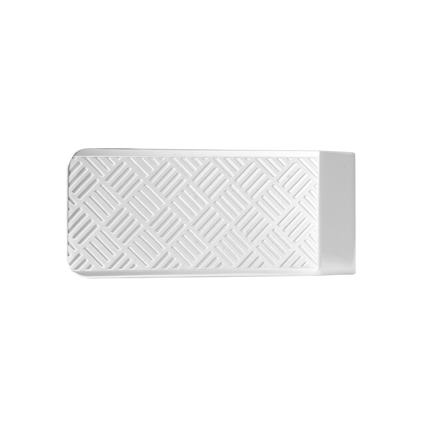 Chevron Money Clip - Louis Faglin Paris Silver