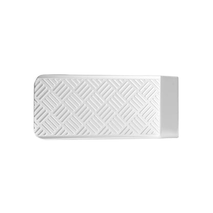 Chevron Money Clip - Louis Faglin Paris Silver