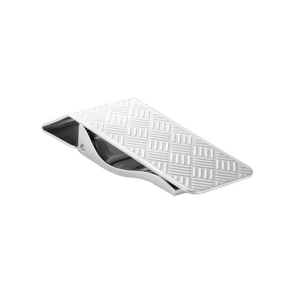 Chevron Money Clip - Louis Faglin Paris Silver