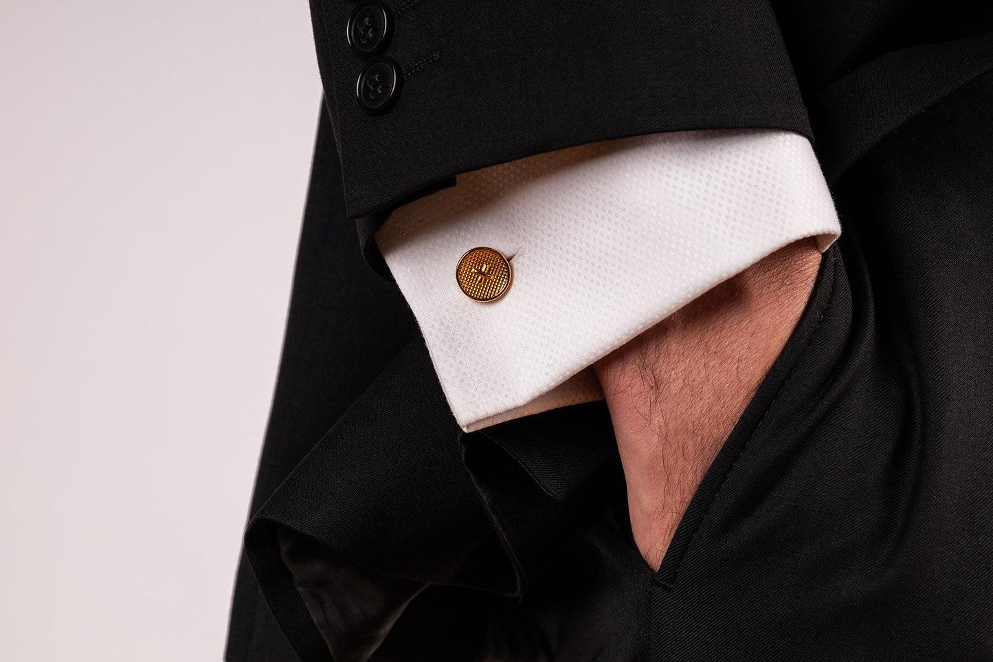 Constanza Cufflinks - Louis Faglin Paris Rose gold