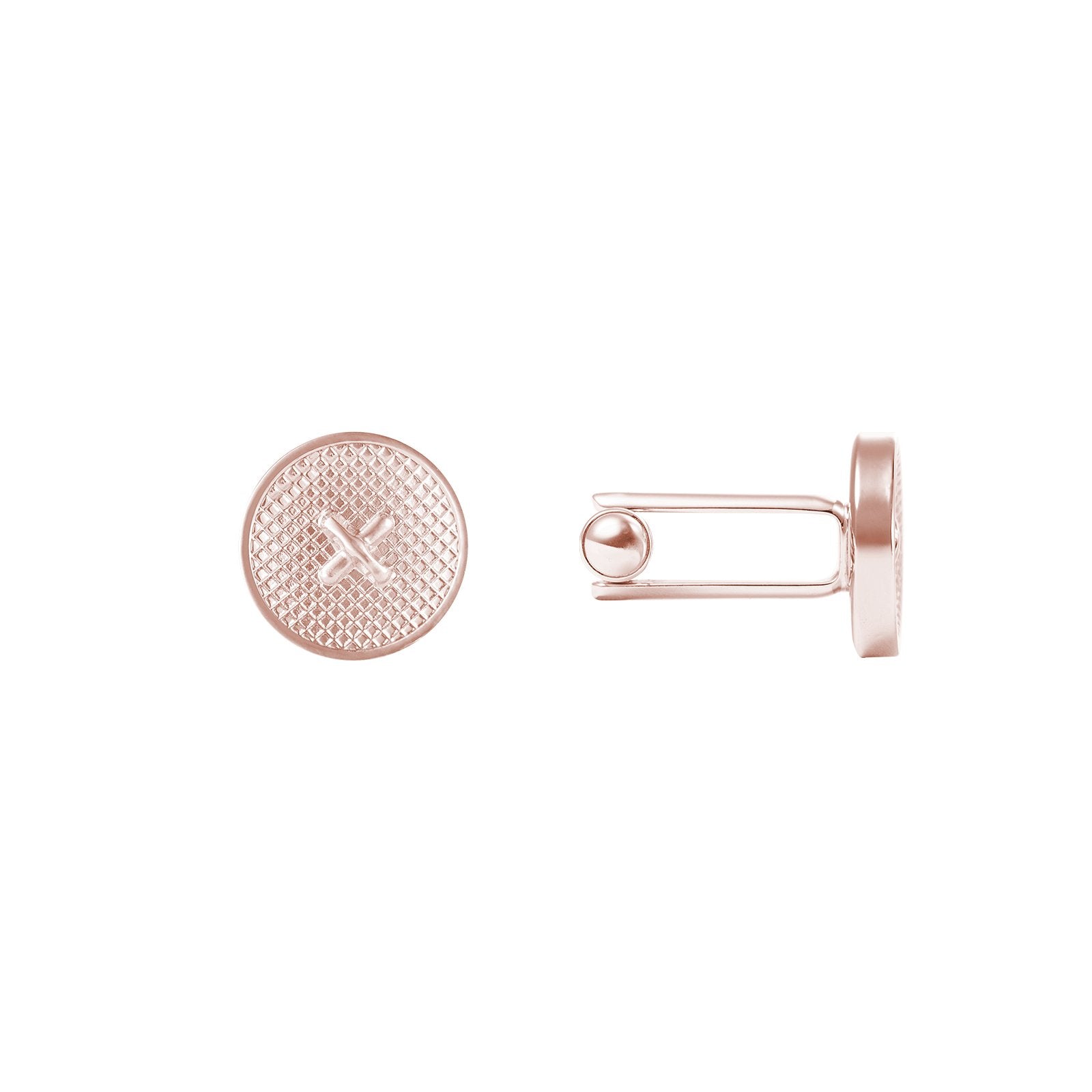 Constanza Cufflinks - Louis Faglin Paris Rose gold