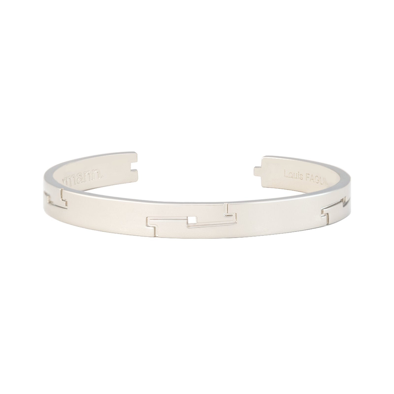 Craftsman Bangle - Louis Faglin Paris Silver Small