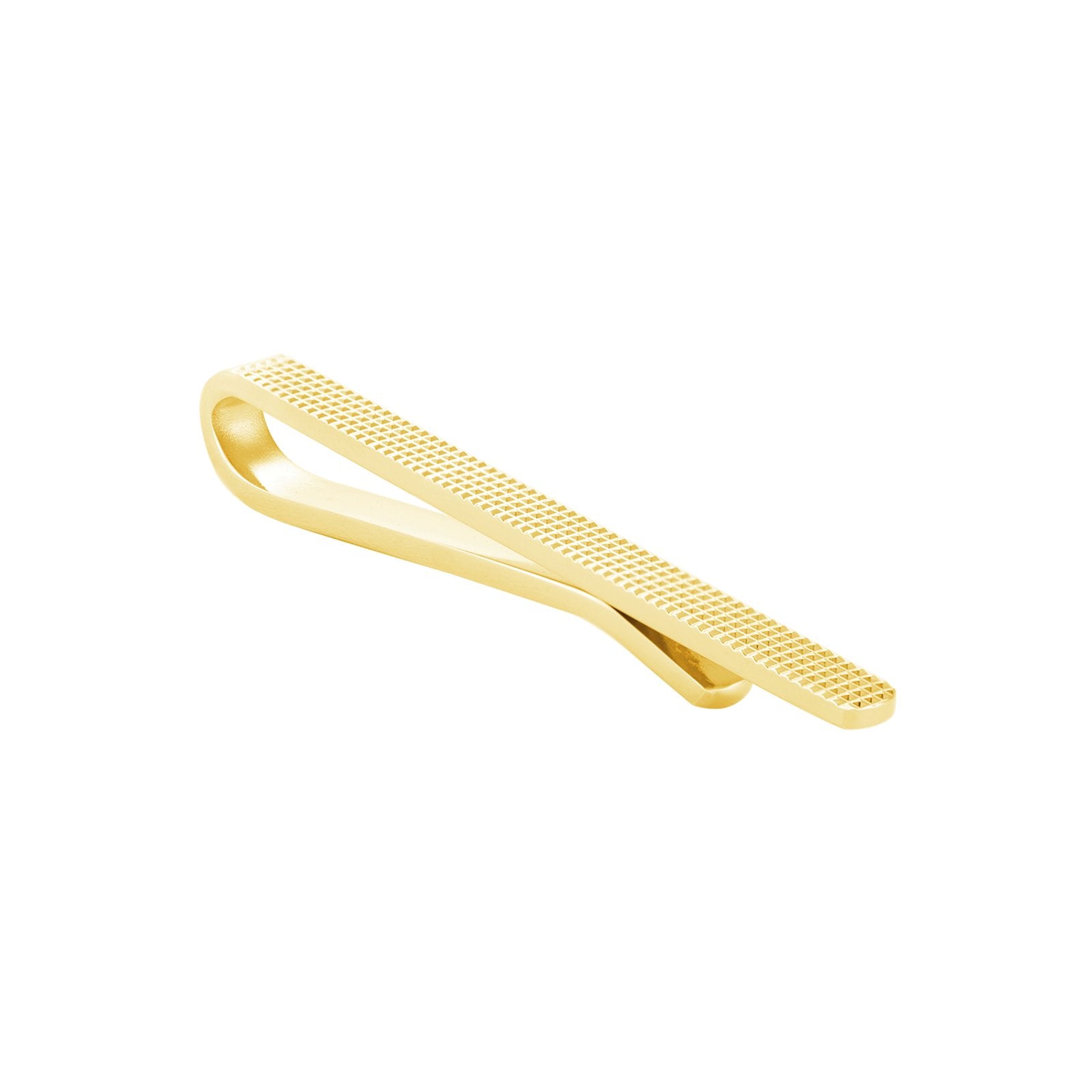 Croise Tie Bar - Louis Faglin Paris Gold Medium