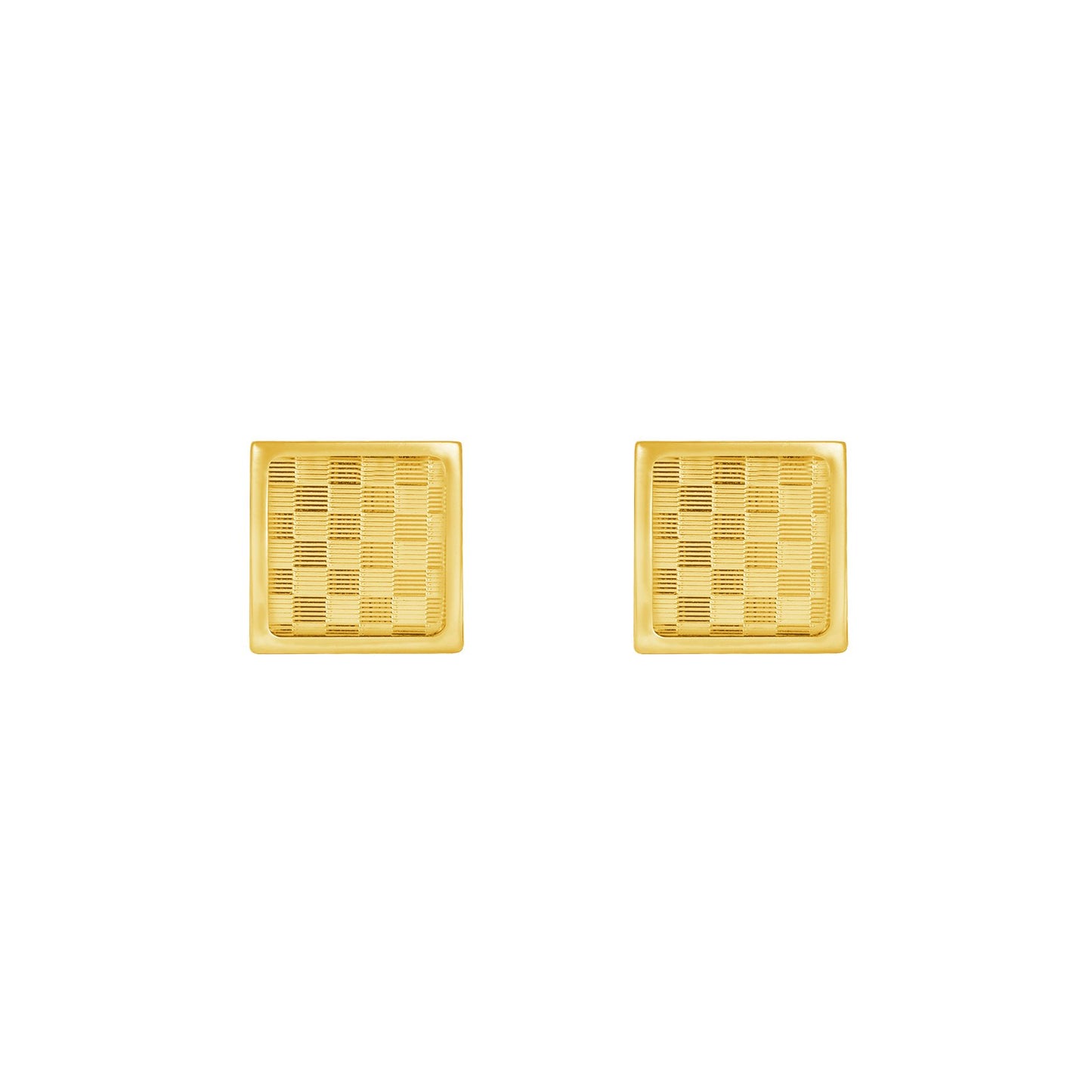 Damier Cufflinks - Louis Faglin Paris Gold