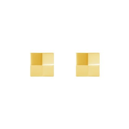 Enix Cufflinks - Louis Faglin Paris Gold