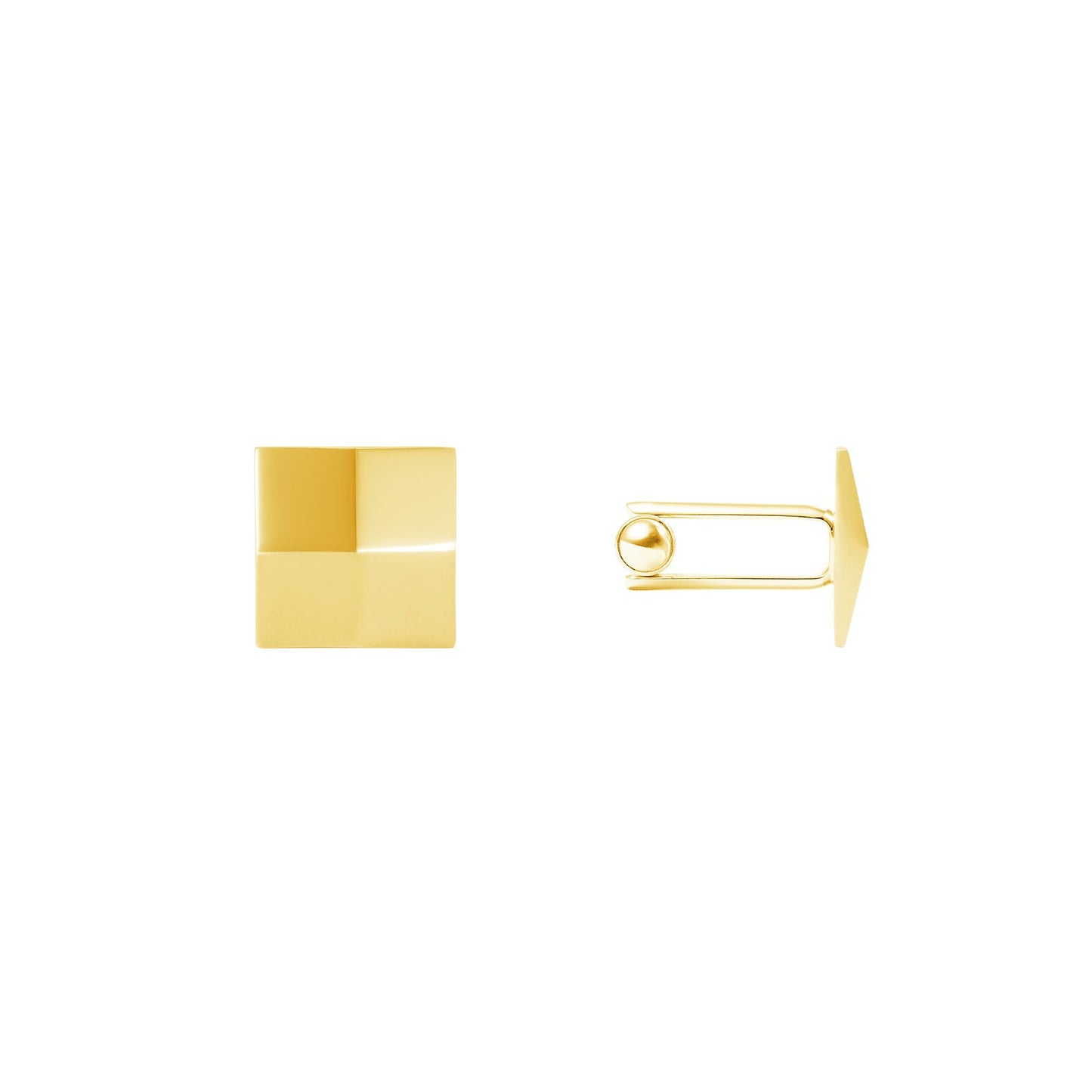 Enix Cufflinks - Louis Faglin Paris Gold