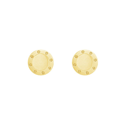 Imperiale Cufflinks - Louis Faglin Paris Gold Gold