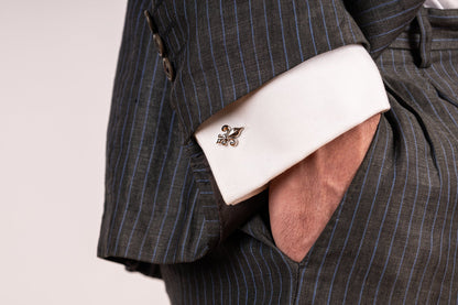 Lys Cufflinks - Louis Faglin Paris Rose gold