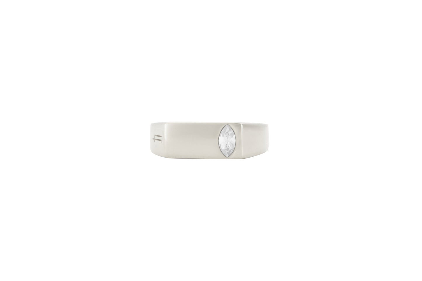 Marquise Ring - Louis Faglin Paris Silver Clear 6