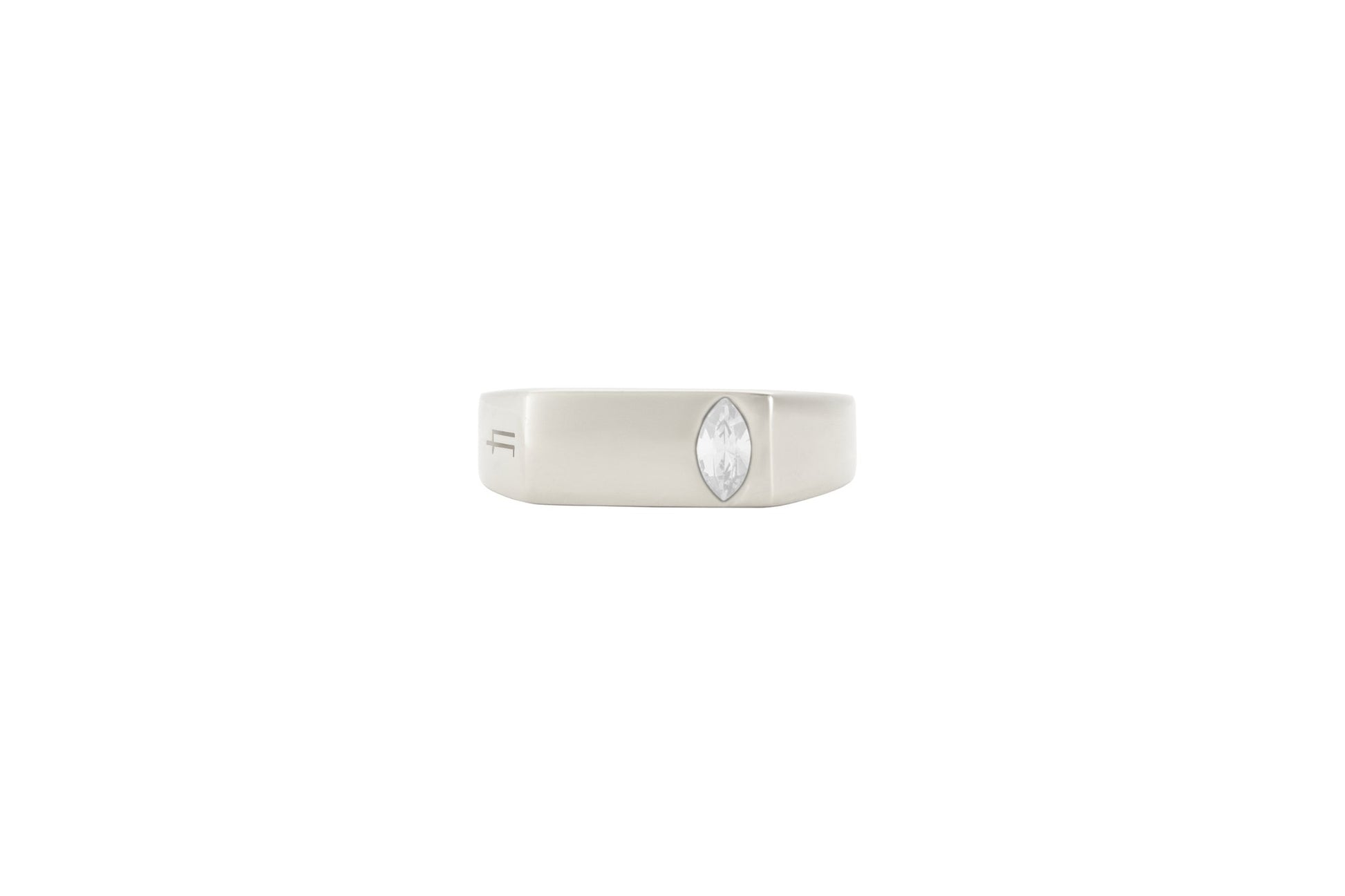 Marquise Ring - Louis Faglin Paris Silver Clear 6