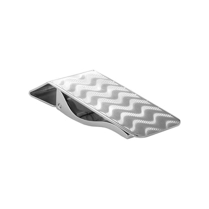 Moire Money Clip - Louis Faglin Paris Silver