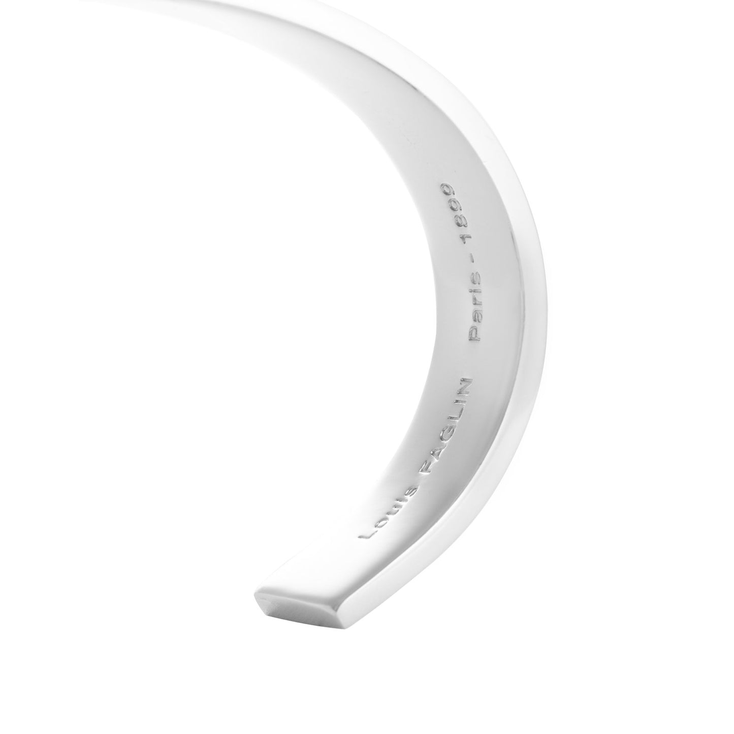 Nomad Bangle - Louis Faglin Paris Silver Small