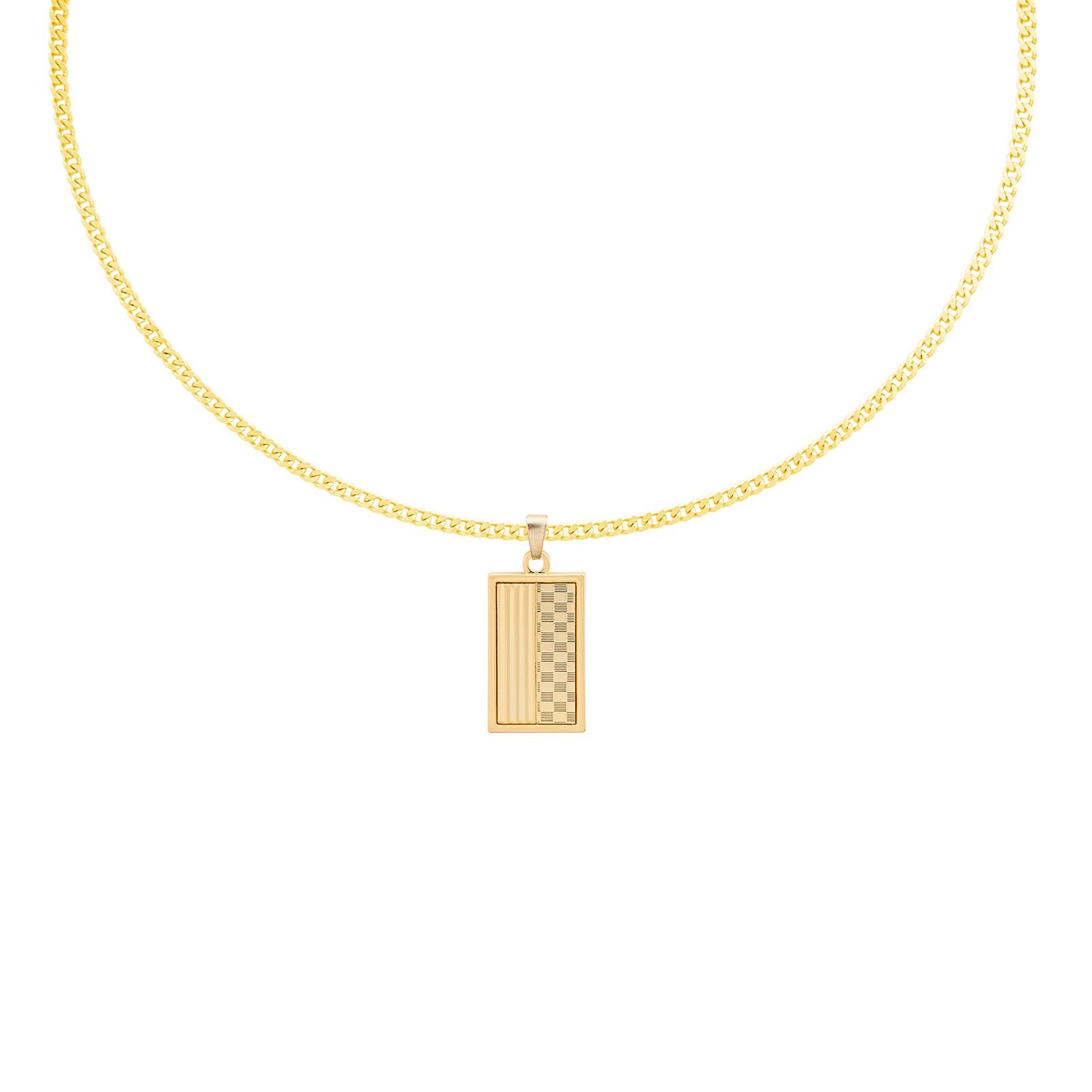 Opus Necklace + Pendant - Louis Faglin Paris Gold 55 Small (25 x 15mm)