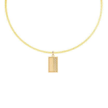 Opus Necklace + Pendant - Louis Faglin Paris Gold 55 Small (25 x 15mm)