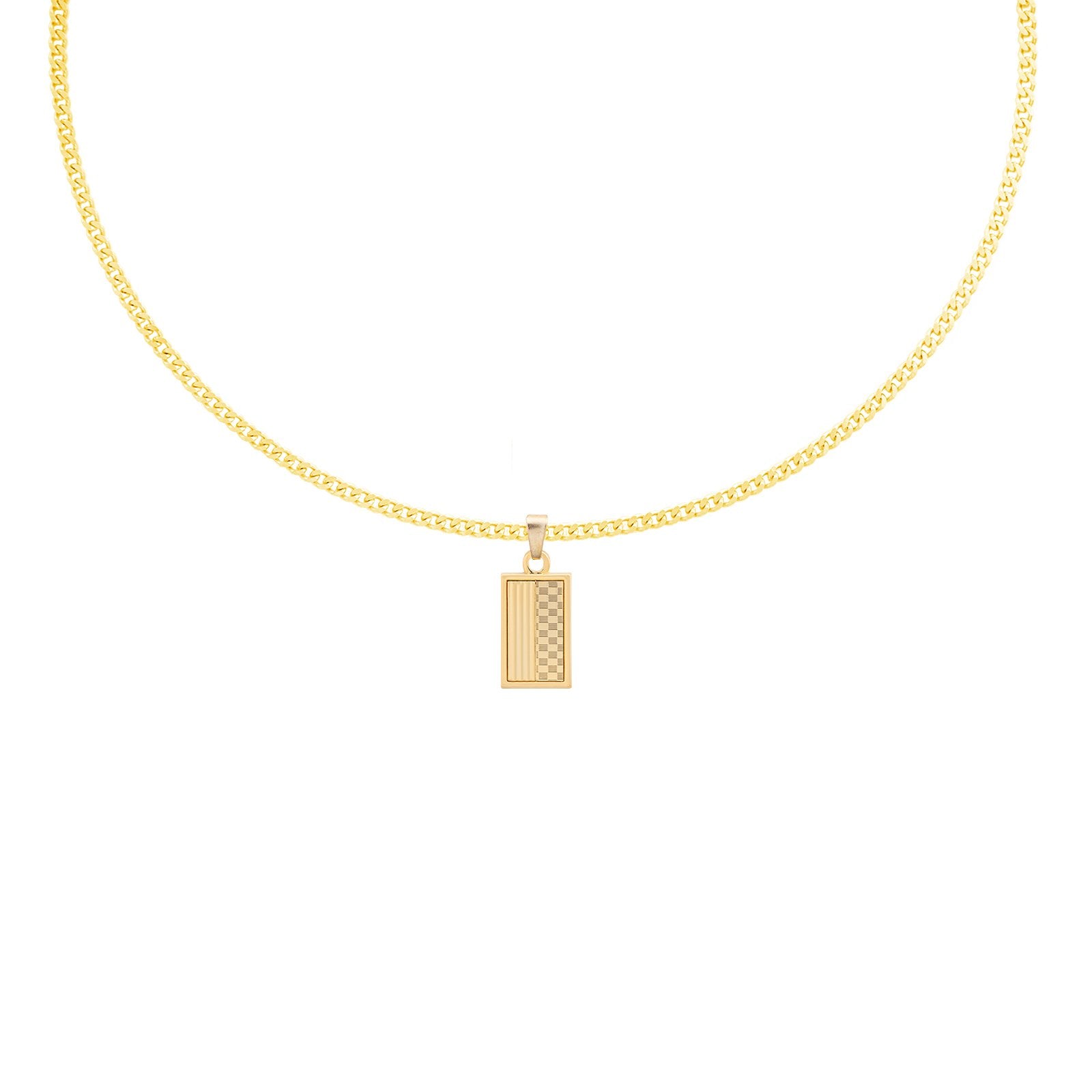 Opus Necklace + Pendant - Louis Faglin Paris Gold 55 Small (25 x 15mm)