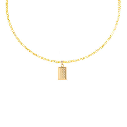 Opus Necklace + Pendant - Louis Faglin Paris Gold 55 Small (25 x 15mm)