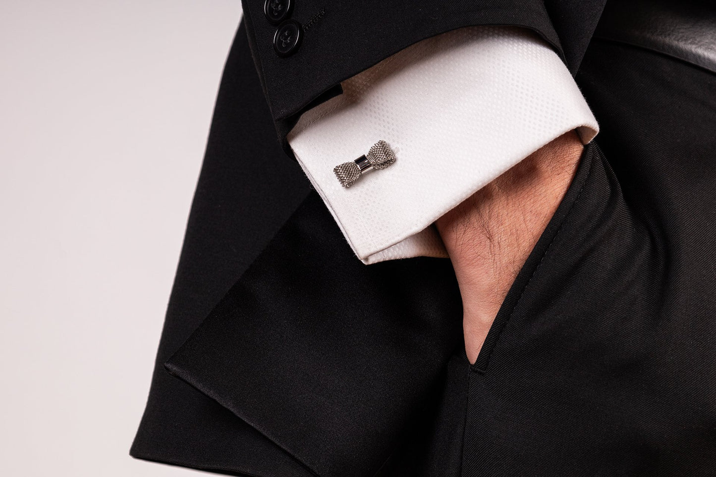 Papillon Cufflinks - Louis Faglin Paris Rose gold