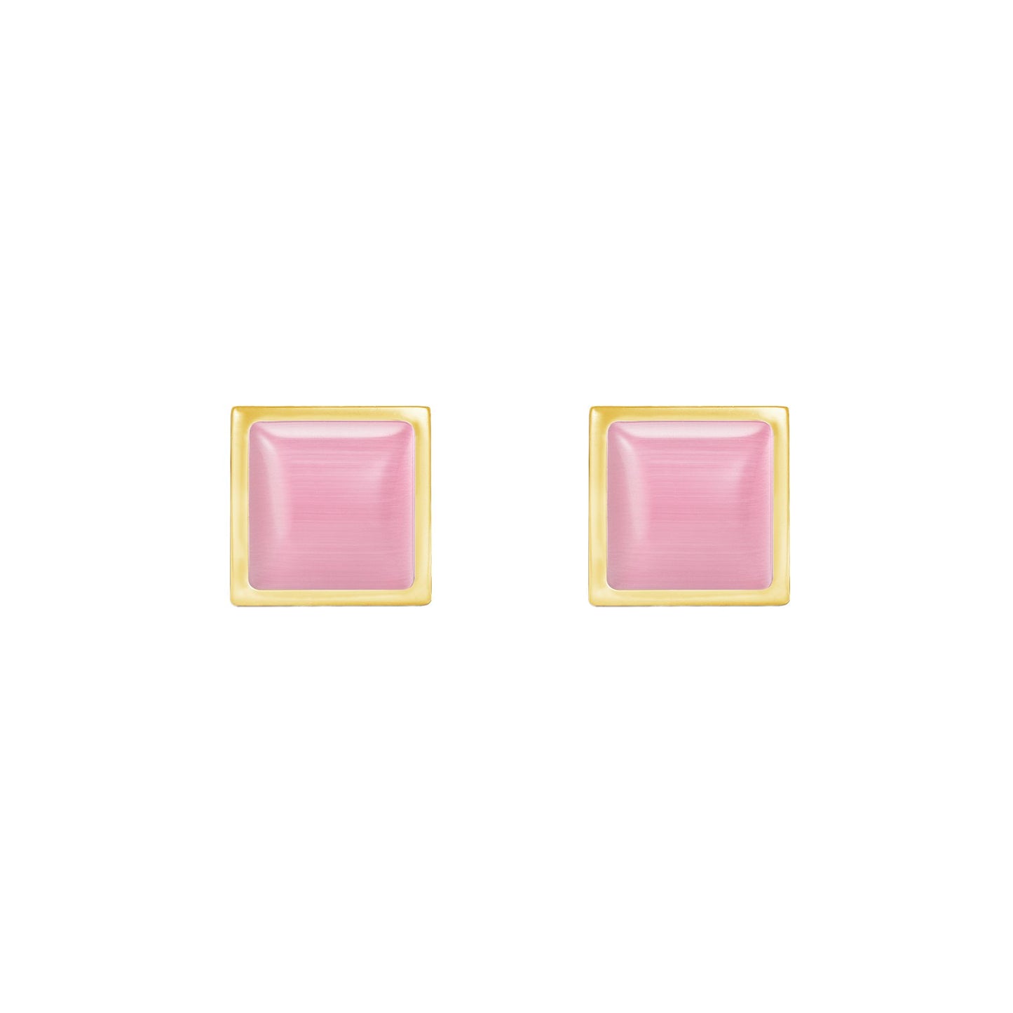 Regina Cufflinks - Louis Faglin Paris Gold Pink