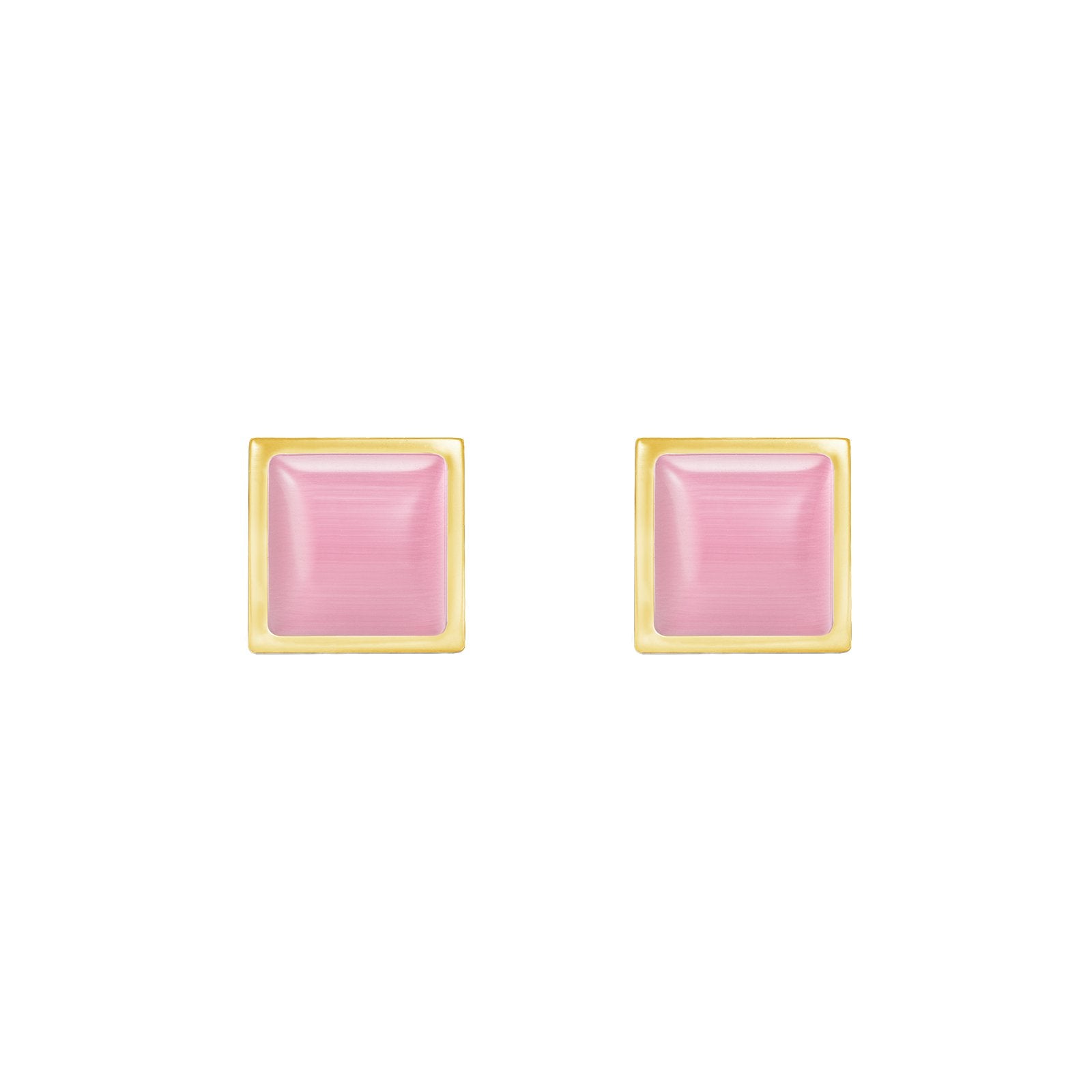 Regina Cufflinks - Louis Faglin Paris Gold Pink