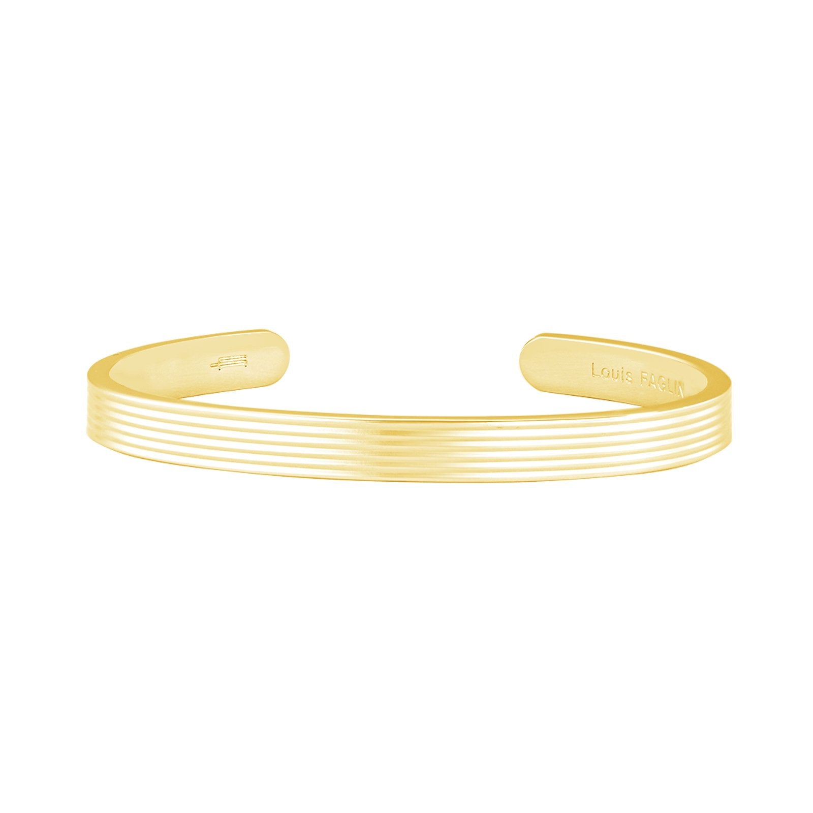 Zebre Bangle - Louis Faglin Paris Gold Small